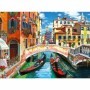 Puzzle pentru varstnici Venetia cu sablon de imagine si suport din carton 100 piese mari XL